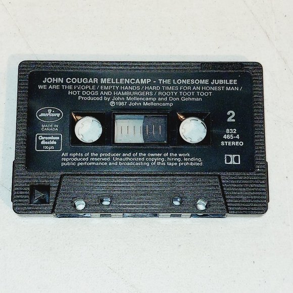 John Cougar Mellencamp lot of 3 Cassette Tapes- tested and works 1980's - Picture 6 of 10